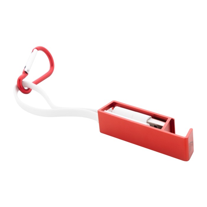 Reklámajándék | Cappy USB töltőkábel, piros