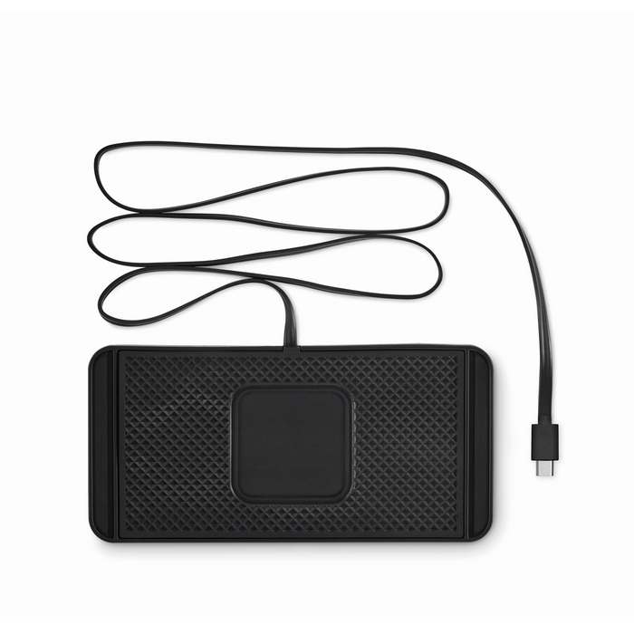 Reklámajándék | Carpa Autós vezeték nélk. töltő 15W, fekete