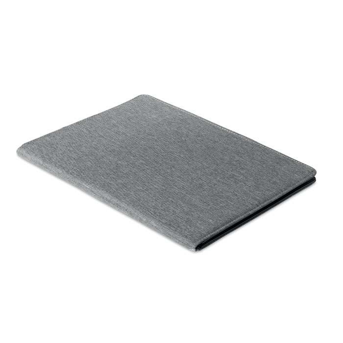 Casove A4 mappa 300D RPET, 20 lappal, fekete | Reklámajándék, reklámtárgy, céges ajándék, egyedi reklámajándék Reklámajándék | Casove A4 mappa 300D RPET, 20 lappal, fekete