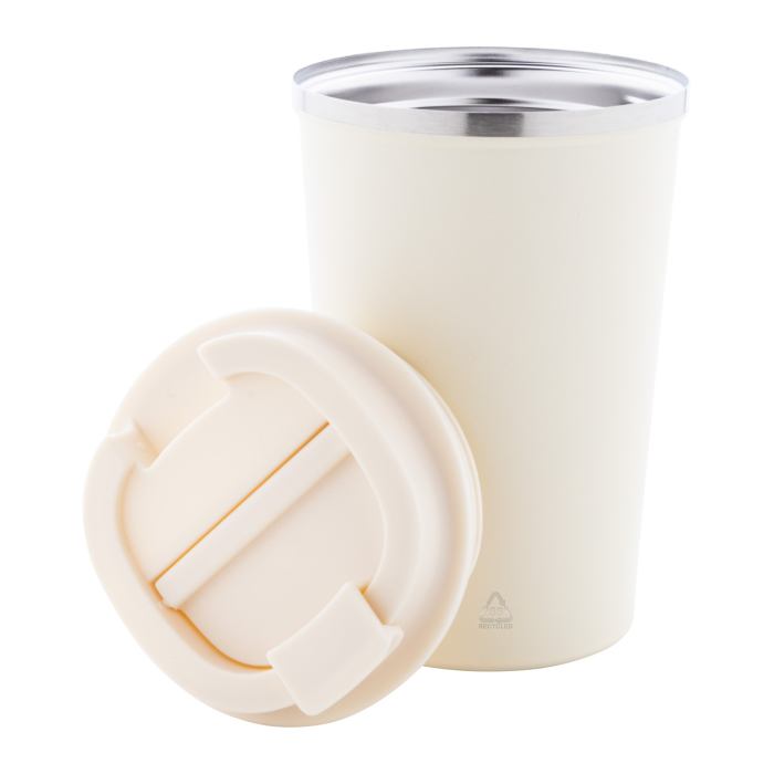 Reklámajándék | Catimor thermo pohár, natúr, 350 ml
