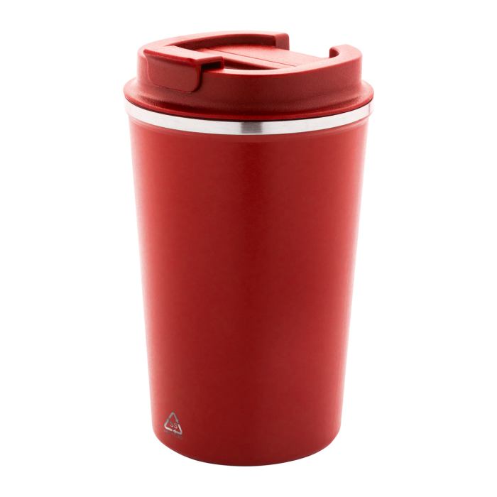 Reklámajándék | Catimor thermo pohár, piros, 350 ml