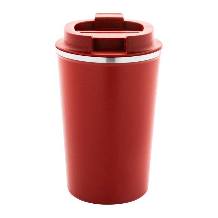 Reklámajándék | Catimor thermo pohár, piros, 350 ml