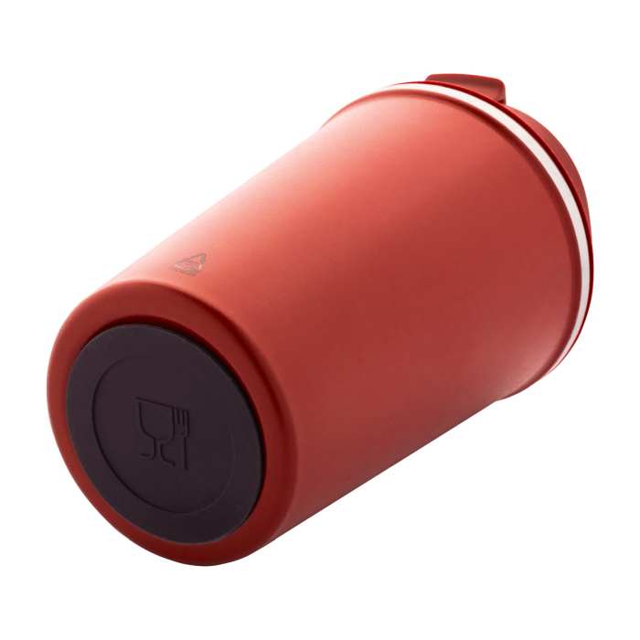 Reklámajándék | Catimor thermo pohár, piros, 350 ml