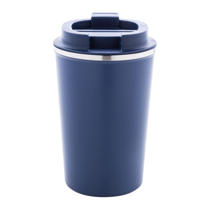 Reklámajándék | Catimor thermo pohár, sötétkék, 350 ml