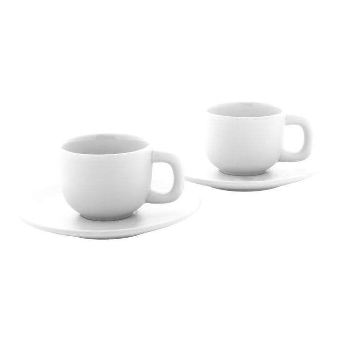 Reklámajándék | Caturra espresso csésze szett, fehér