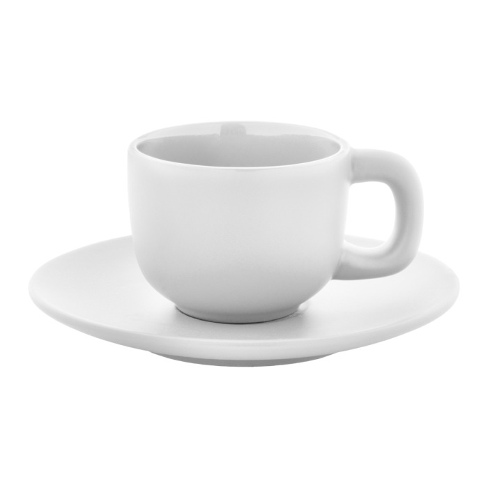 Reklámajándék | Caturra espresso csésze szett, fehér