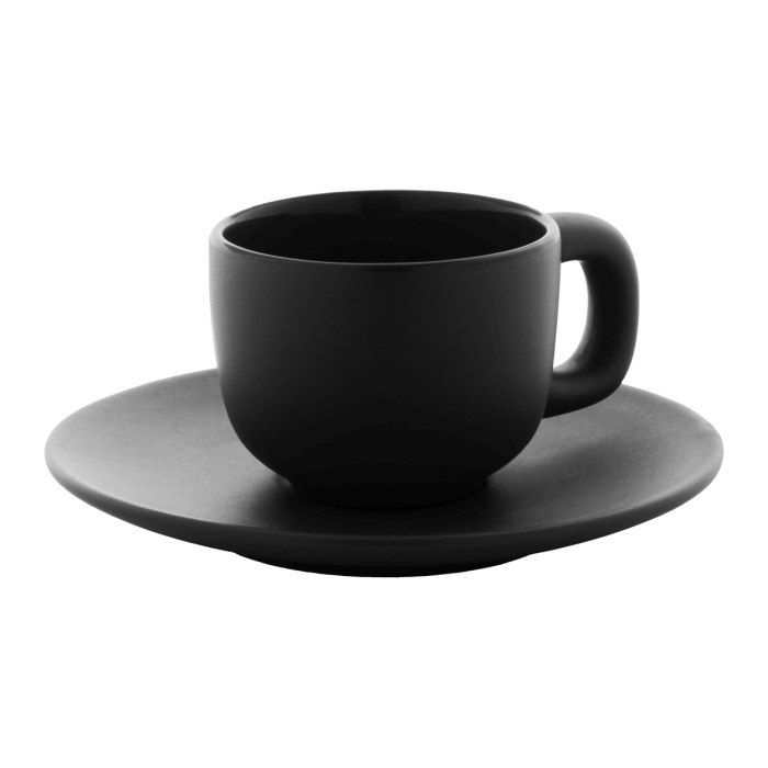 Reklámajándék | Caturra espresso csésze szett, fekete