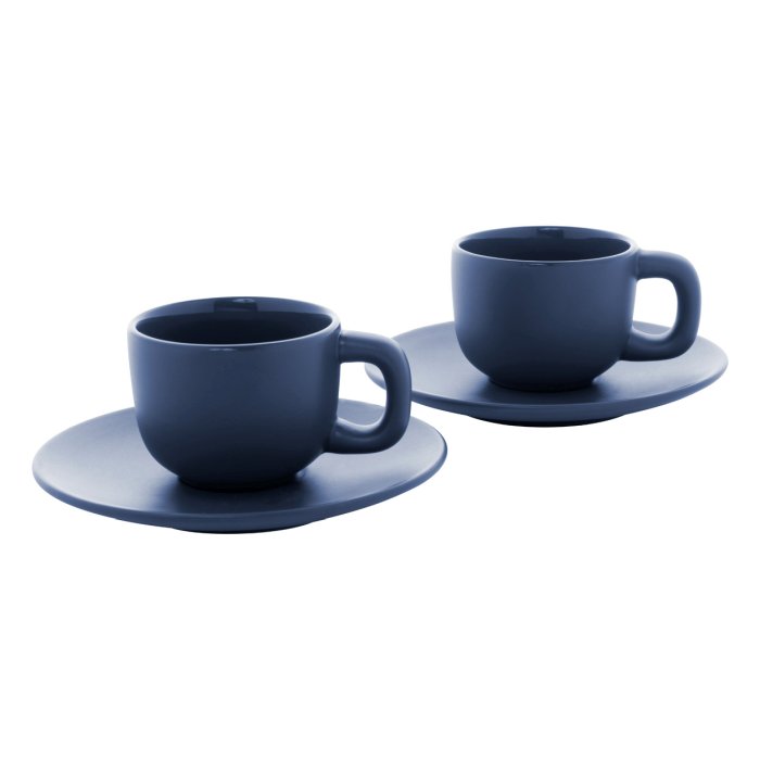 Reklámajándék | Caturra espresso csésze szett, sötétkék