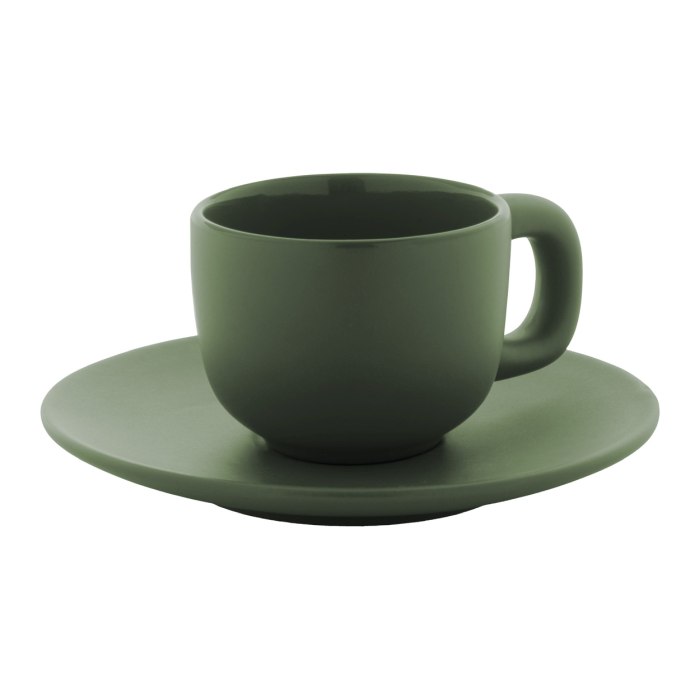 Reklámajándék | Caturra espresso csésze szett, zöld