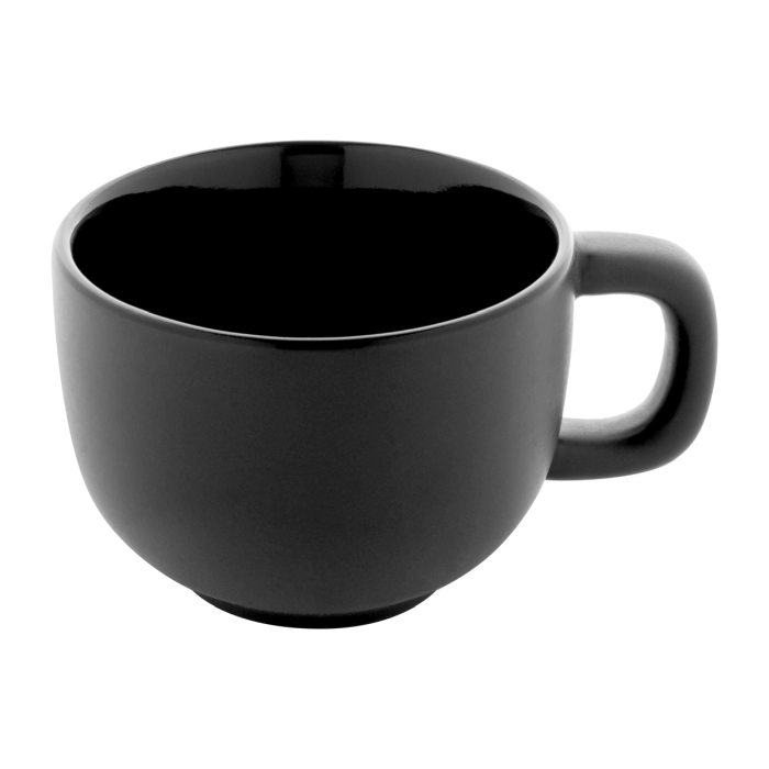 Reklámajándék | Caturra Plus cappuccino csésze szett, fekete