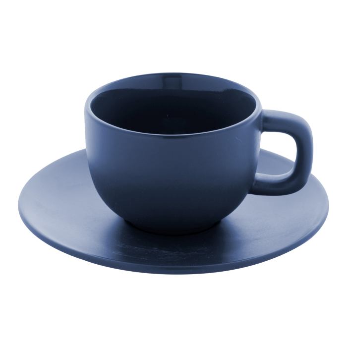 Reklámajándék | Caturra Plus cappuccino csésze szett, sötétkék