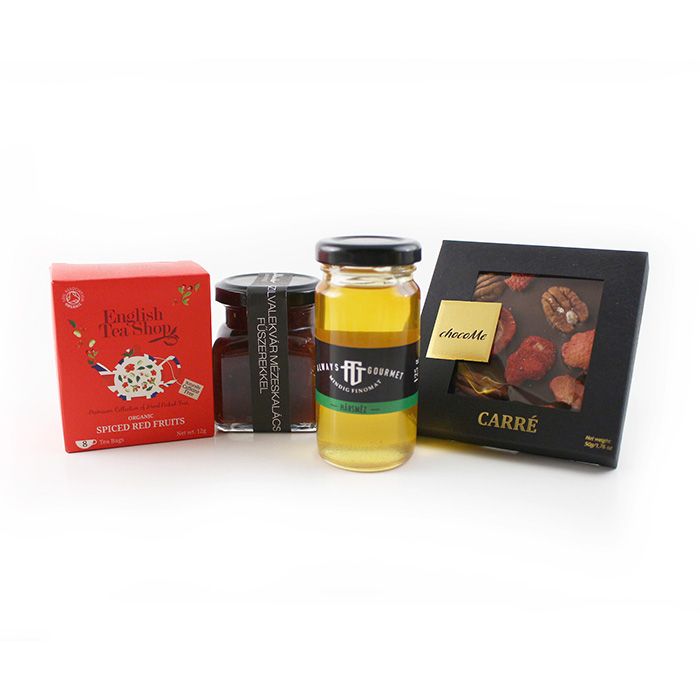 Céges Karácsonyi Ajándék: Céges ajándékcsomag - Egyszerű finomság 3