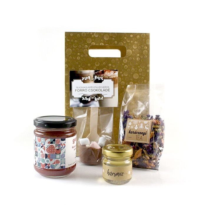 Céges Karácsonyi Ajándék: Céges ajándékcsomag - Egyszerű finomság 5