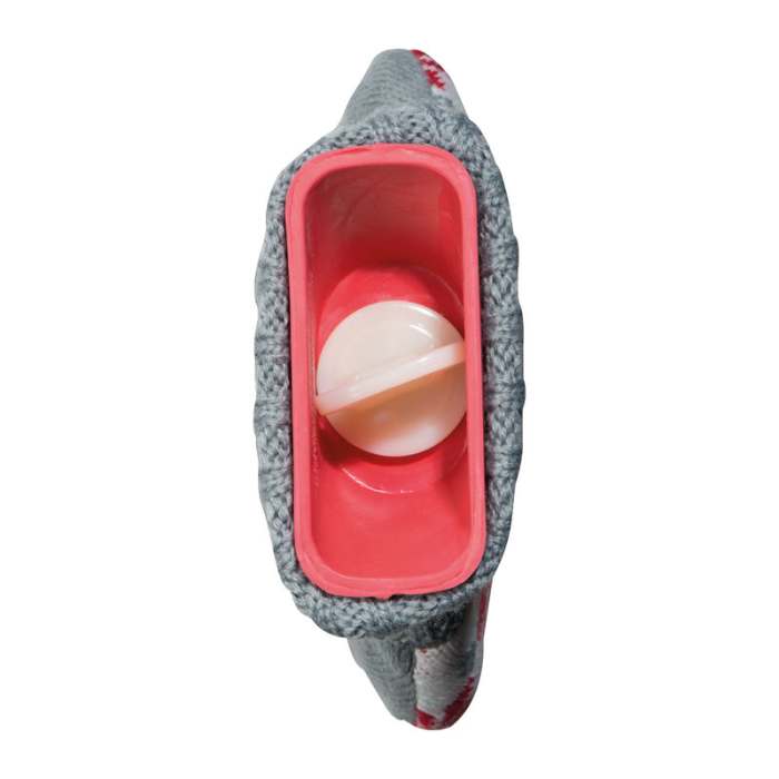 Reklámajándék | Melegvizes tömlő ünnepi köntösben, szürke