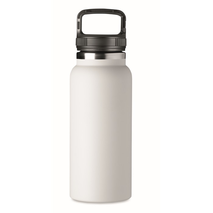Cleo Large duplafalú termoszpalack 970 ml, fehér