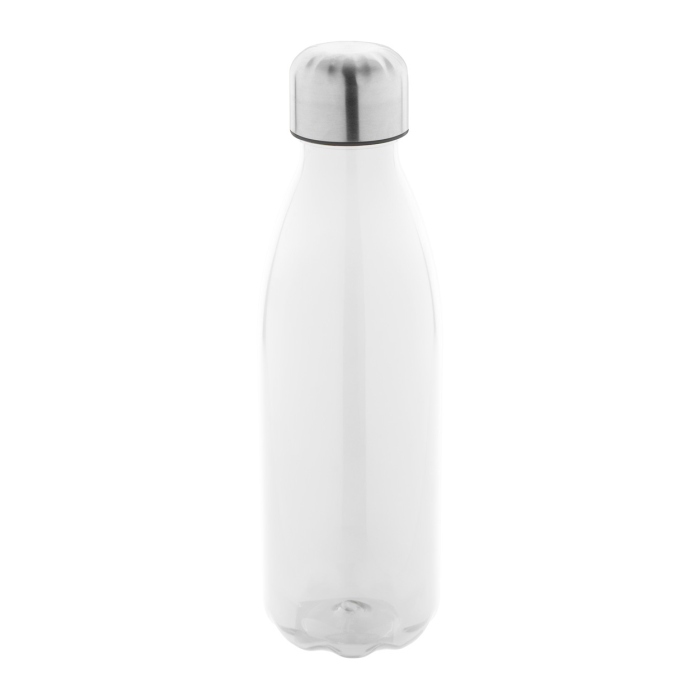 Reklámajándék | Colba RPET kulacs, fehér, 600 ml
