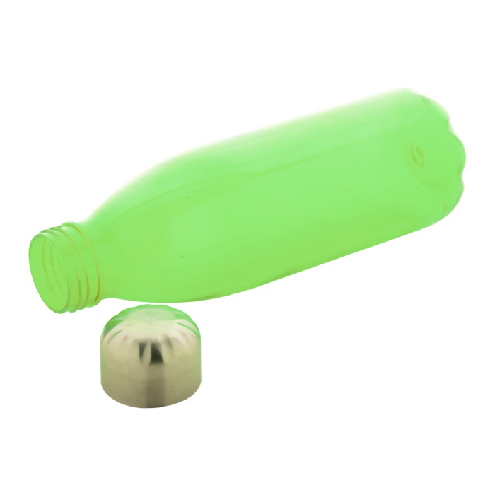 Reklámajándék | Colba RPET kulacs, zöld, 600 ml
