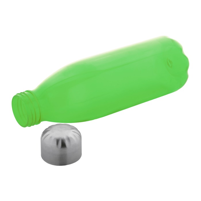 Reklámajándék | Colba RPET kulacs, zöld, 600 ml