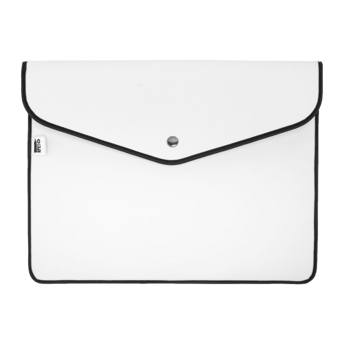 Reklámajándék | Compack egyedi RPET dokumentum- és laptop táska, fekete