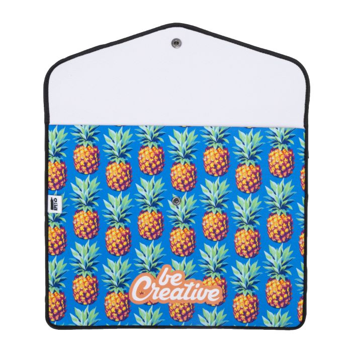 Reklámajándék | Compack egyedi RPET dokumentum- és laptop táska, fekete