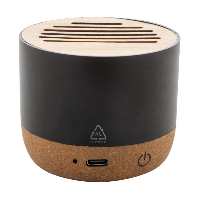 Reklámajándék | Corbofi vezeték nélküli hangszóró, fekete