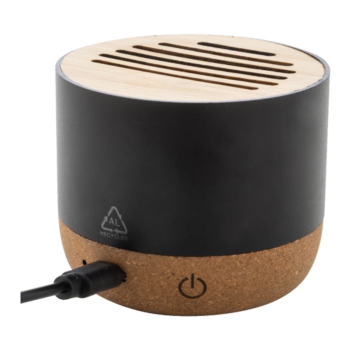 Reklámajándék | Corbofi vezeték nélküli hangszóró, fekete