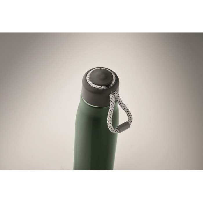 Cordle Duplafalú palack 500 ml, sötétzöld | Reklámajándék, reklámtárgy, céges ajándék, egyedi reklámajándék Reklámajándék | Cordle Duplafalú palack 500 ml, sötétzöld