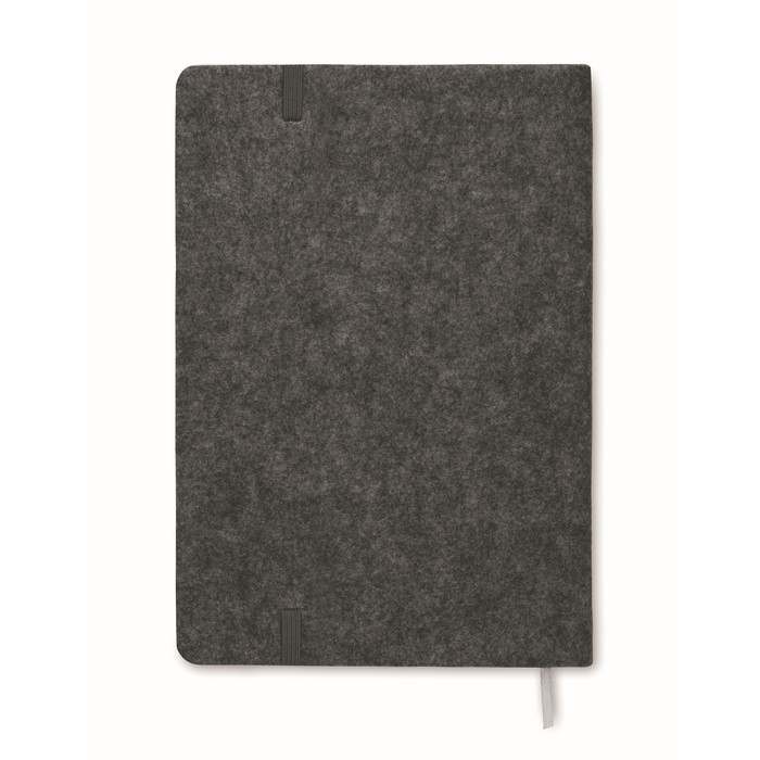 Corkbook A5 RPET filc és parafa notesz, szürke | Reklámajándék, reklámtárgy, céges ajándék, egyedi reklámajándék Reklámajándék | Corkbook A5 RPET filc és parafa notesz, szürke