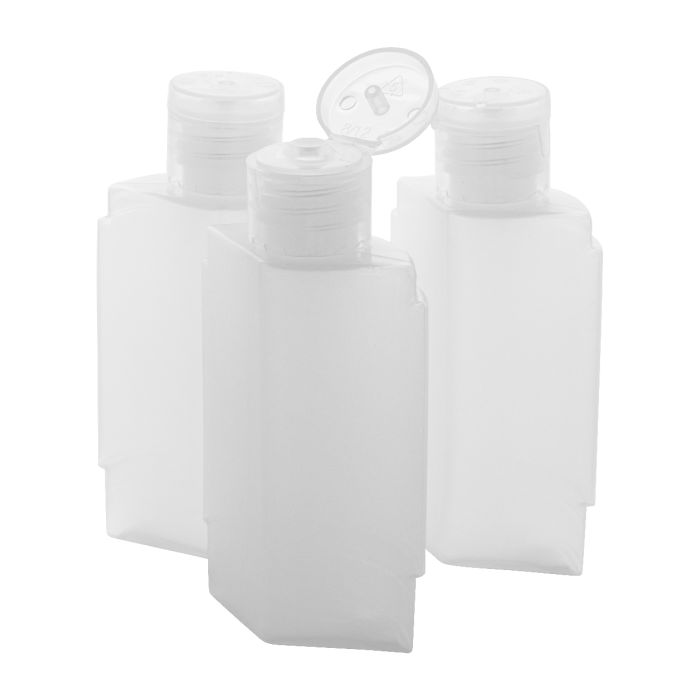 Reklámajándék | Cosmair RABS kozmetikai tégely szett, fehér