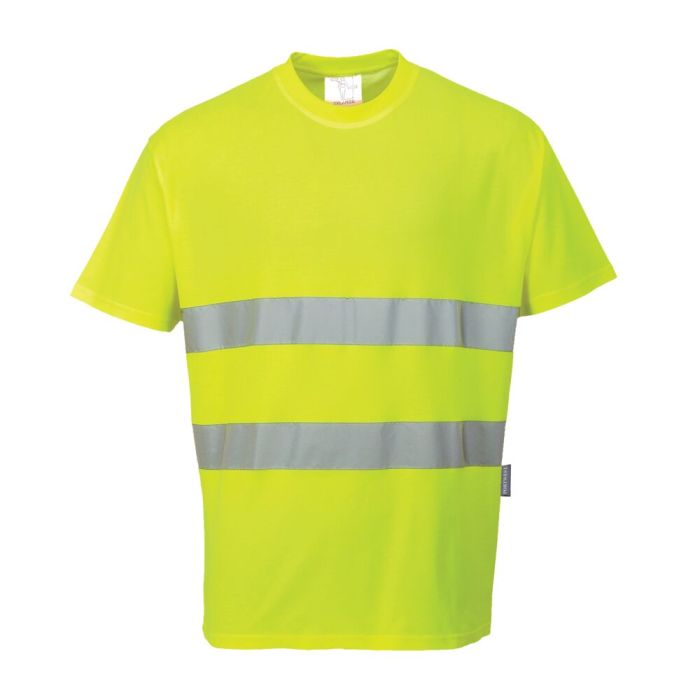 Portwest Cotton Comfort póló, sárga