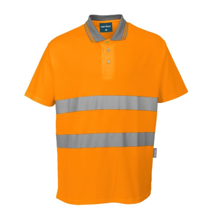 Portwest Cotton Comfort pólóing, narancs