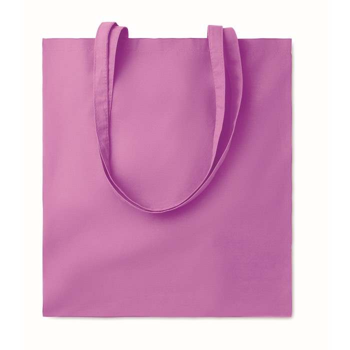 Reklámajándék | Cottonel Colour ++ Pamut bevásárlótáska, 180 g, lila