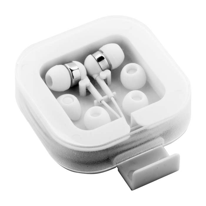 Reklámajándék | Cound USB-C fülhallgató, fehér