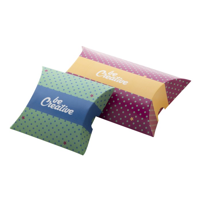 CreaBox Pillow M doboz, egyedi grafika