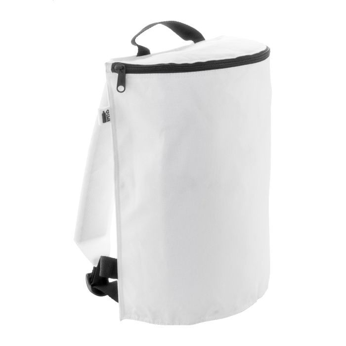 Reklámajándék | CreaCool Back egyedi RPET hűtőtáska hátizsák, fekete