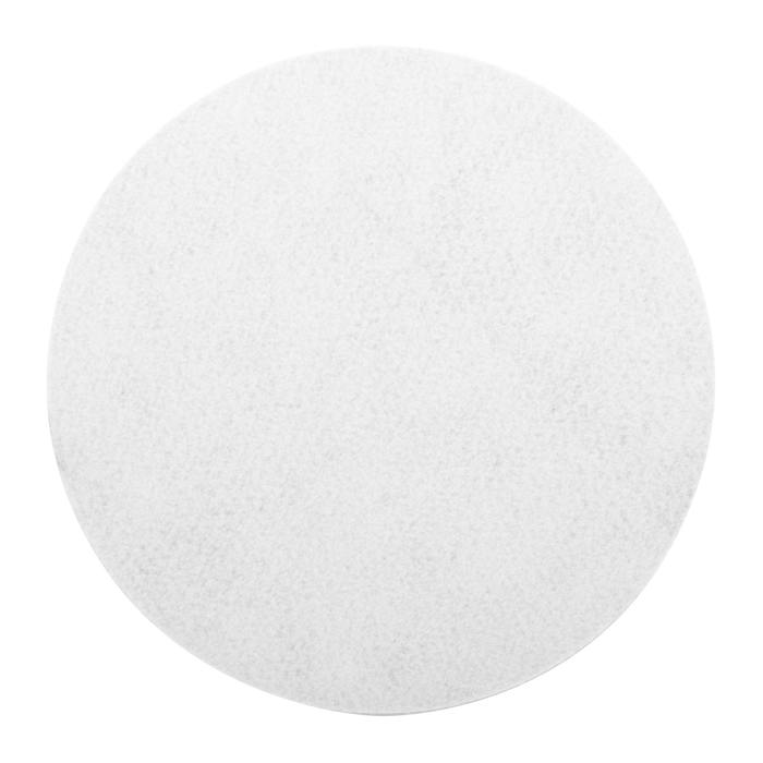 Reklámajándék | CreaFelt Cursor Round RPET egérpad, fehér