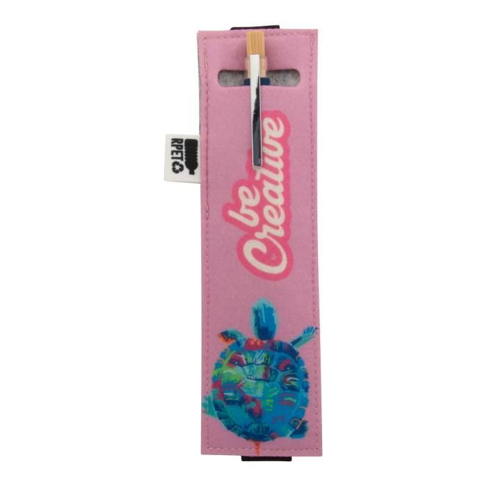 Reklámajándék | CreaFelt Pen Cover egyediesíthető tolltartó, fehér