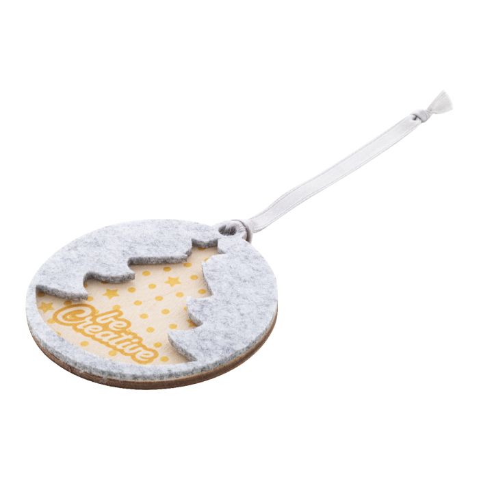 Reklámajándék | CreaFelt Tree karácsonyfadísz, karácsonyfa, szürke