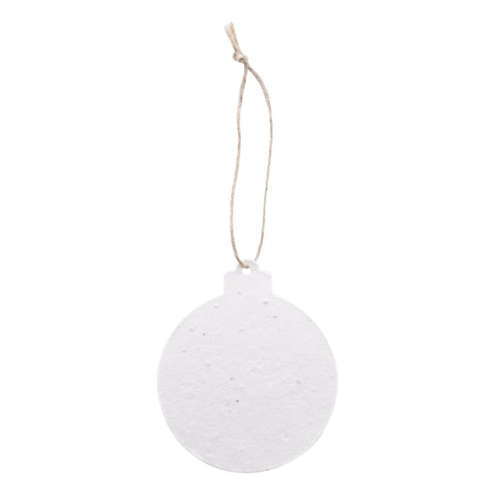 CreaJul Seed egyedi magpapír karácsonyfadísz, kör, natúr | Reklámajándék, reklámtárgy, céges ajándék, egyedi reklámajándék Reklámajándék | CreaJul Seed egyedi magpapír karácsonyfadísz, kör, natúr