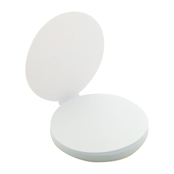 Reklámajándék | CreaStick Circle egyediesíthető öntapadós jegyzettömb, fehér