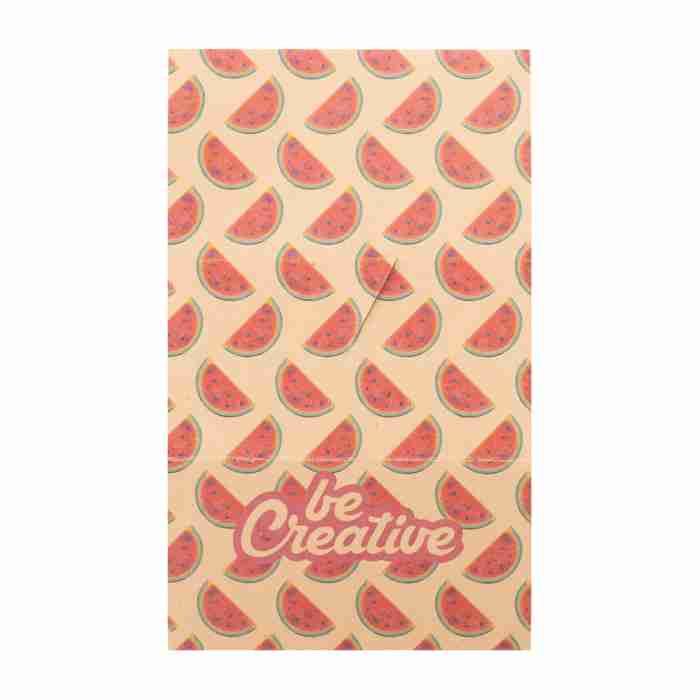 Reklámajándék | CreaStick Combo Sign Eco egyedi öntapadós jegyzettömb, natúr