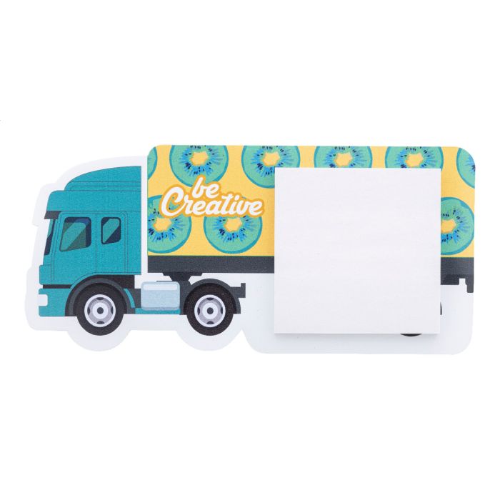 Reklámajándék | CreaStick Fridge Cargo egyedi hűtőmágnes, fehér