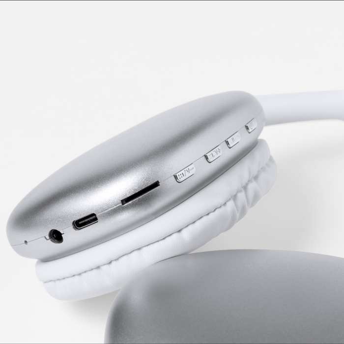 Reklámajándék | Cripps bluetooth fejhallgató, fehér