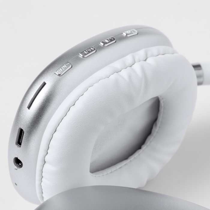 Reklámajándék | Cripps bluetooth fejhallgató, fehér