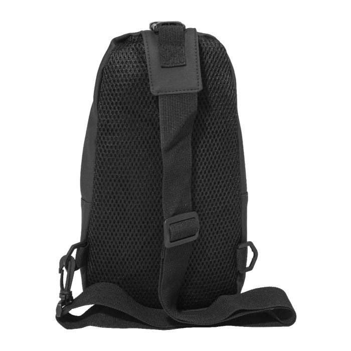 Reklámajándék | Crobud RPET oldaltáska, fekete