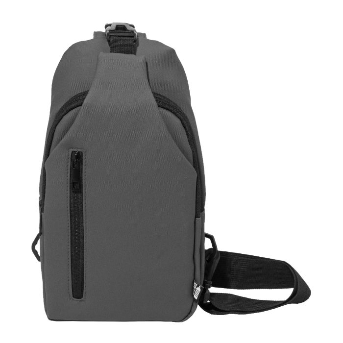 Reklámajándék | Crobud RPET oldaltáska, szürke