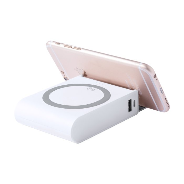 Crooft power bank, fehér