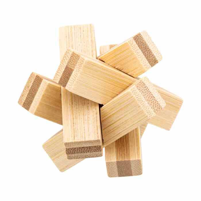 Reklámajándék | Crossboo mágikus puzzle, natúr