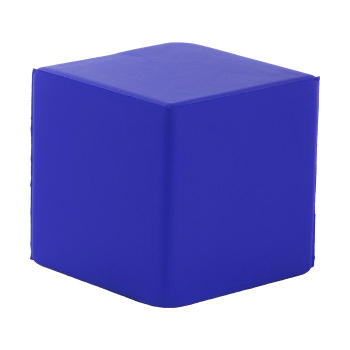 Reklámajándék | Cubix stresszlabda, kék