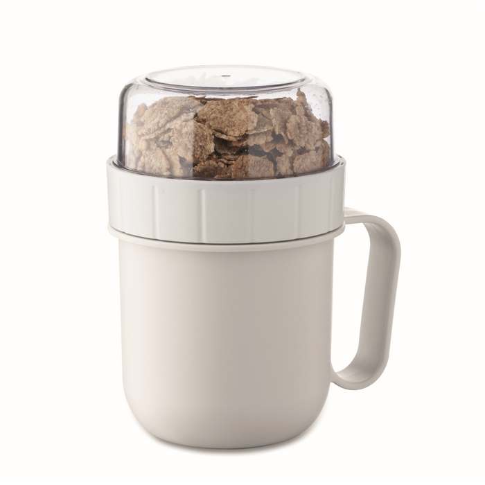 Cup On Go PP úti pohár 450 ml, fehér | Reklámajándék, reklámtárgy, céges ajándék, egyedi reklámajándék Reklámajándék | Cup On Go PP úti pohár 450 ml, fehér